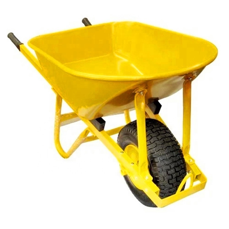 Wheelbarrow Plastic Poly Tray 100L large wheel 6.50--8 for Australia