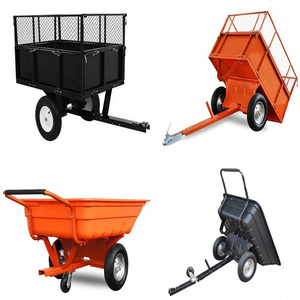 ATV/UTV Heavy Duty Utility Cart Cargo Trailer Cargo Utility Trailer, Heavy Duty Carts with Wheels, ATV Carrier