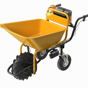 Utility Service Cart Wheelbarrow Power Wagon Super Duty Electric Power-Assisted Wheelbarrow