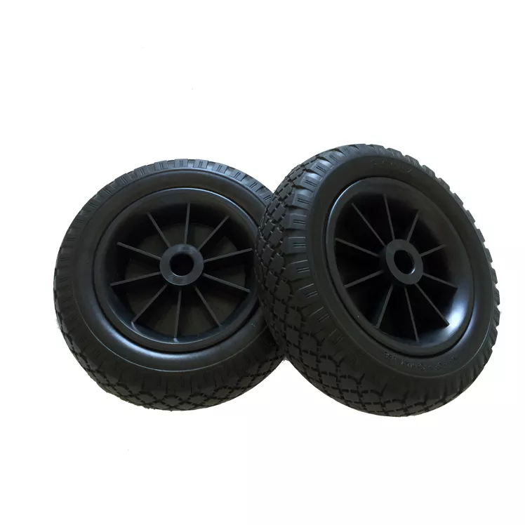 Kayak Trolley Wheels 25.4cm 22.35mm Spare Puncture Proof Black Tyre on Red Wheel for Kayak Canoe Trolley/ Carrier Jockey