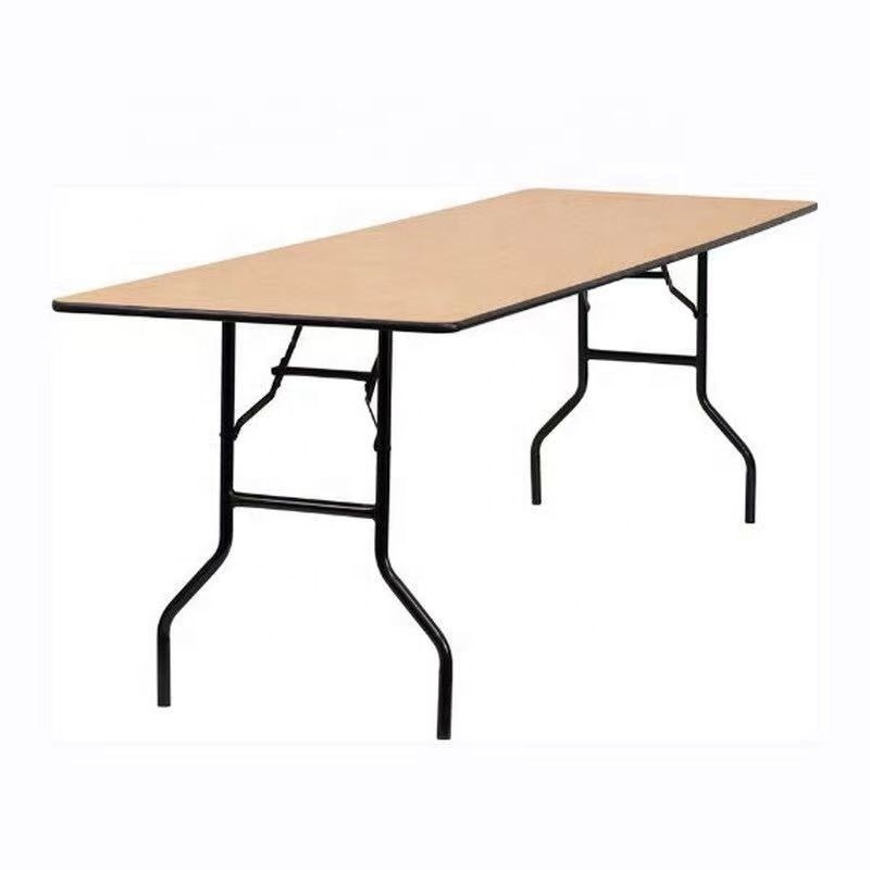 NEW 6 foot Floyd  High Pressure Mahogany Laminate Folding Training Table Wholesale