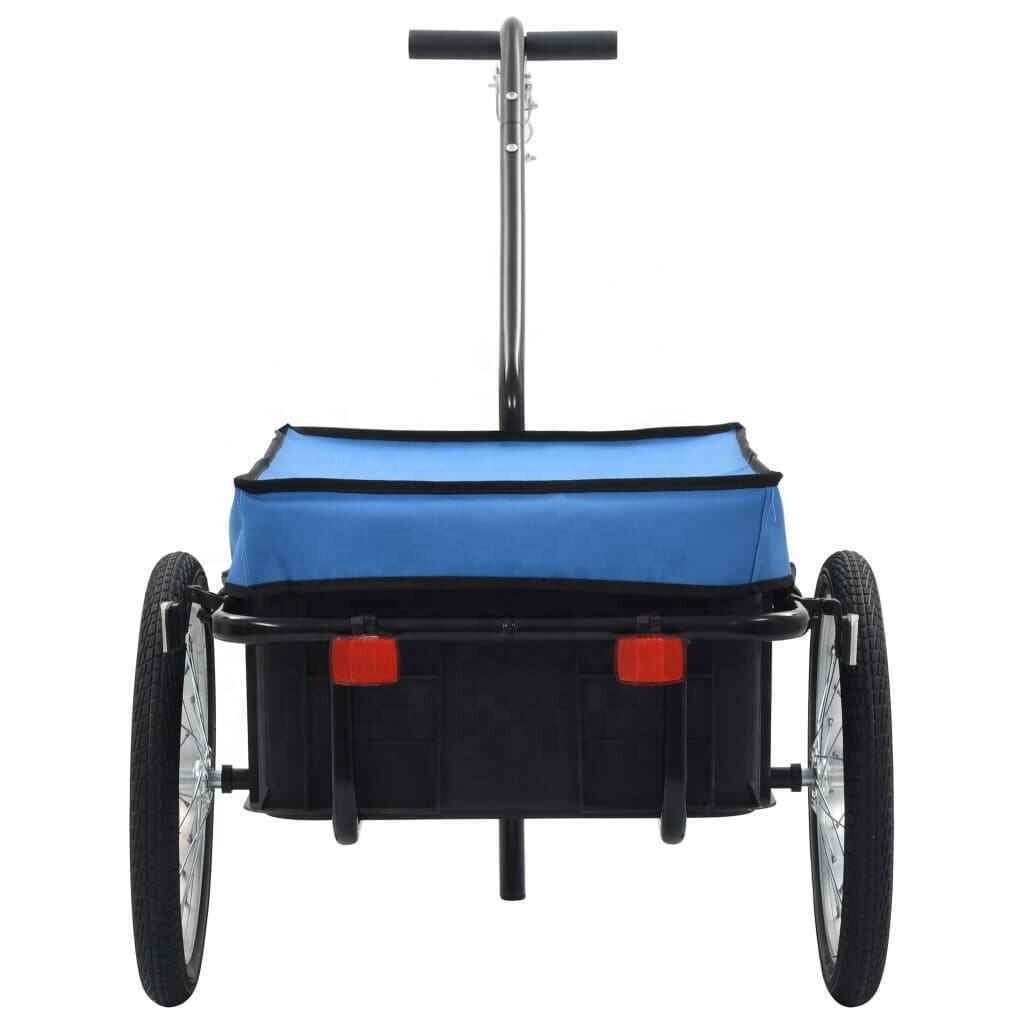 Bike Bicycle Cargo Trailer 50kg Transport Carrier Tow Cart Trolley