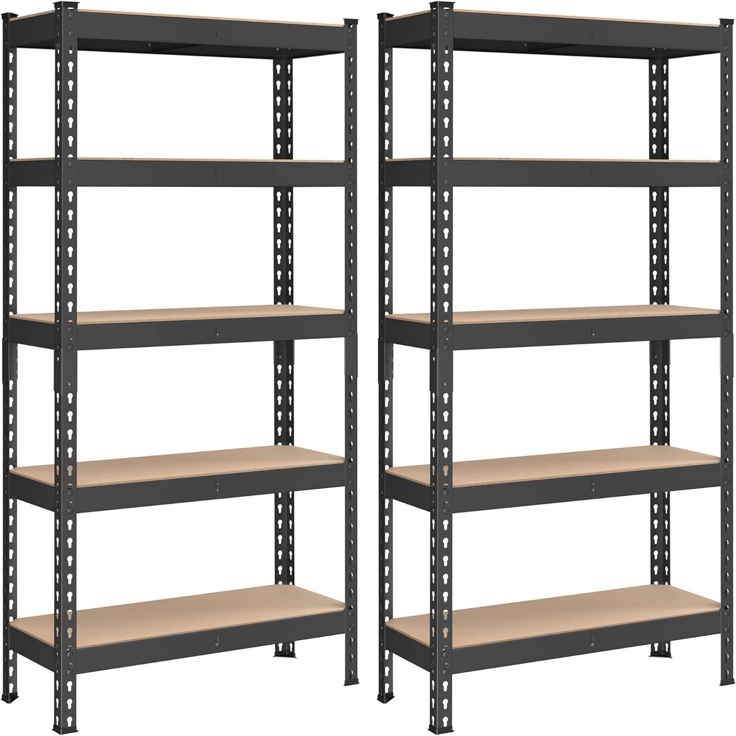 Boltless adjustable garage storage rack hot sale gavanzied shelving workshop racking shelves