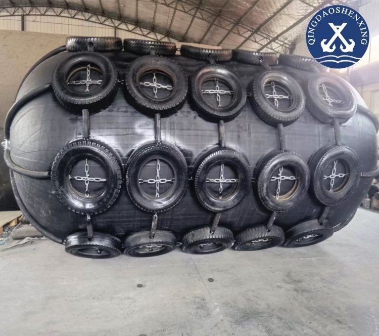 Customized Flange Floating Ship Fender Rubber Fender for  Barge With ISO 9001