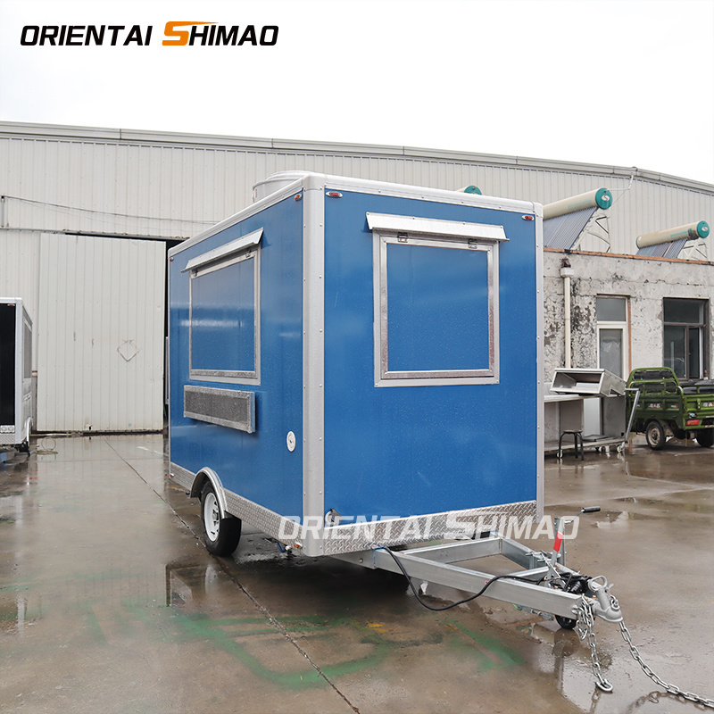 ORIENTAL SHIMAO hot dog cart mobile cooking rickshaw food noodle sale design fast vending umbrella fried chicken cart