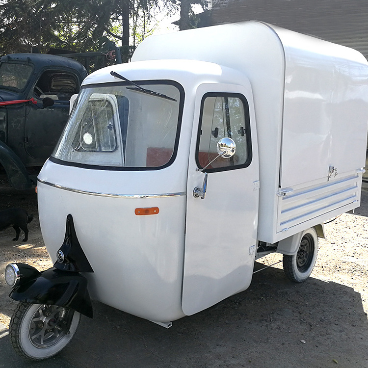 Oriental shimao 3 wheel food cart tricycle food truck for sale