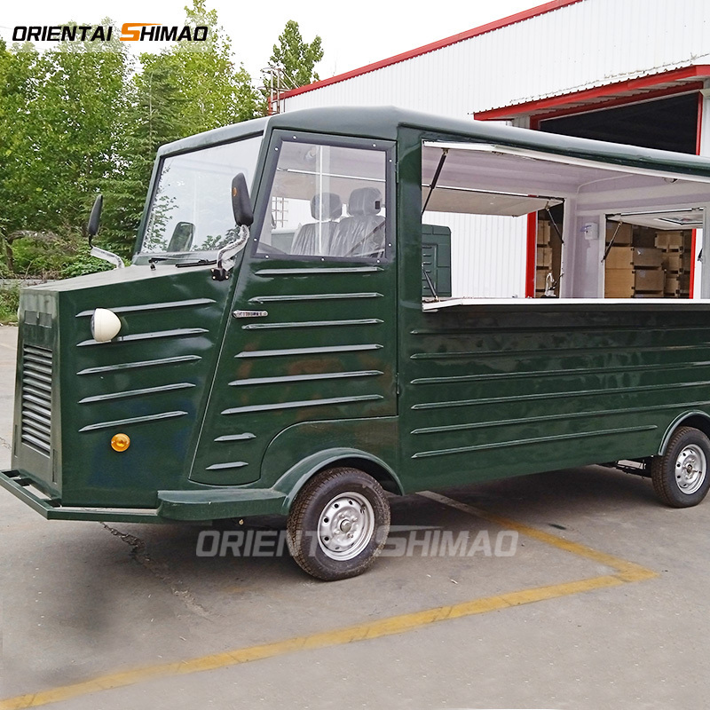 Oriental Shimao pizza kiosk remorque food truck for fried chicken beer snack mobile sale