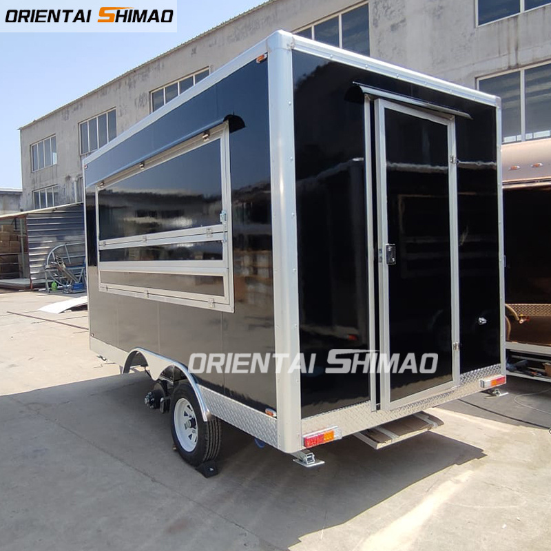 Oriental Shimao deep fryer food trailer australian standard fast  food truck for sale usa