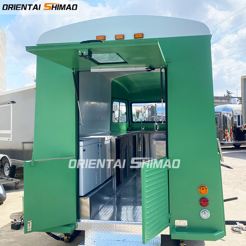 Shimao group consession food trailer trucks for sale in australia coffee cart airstream food van for europe