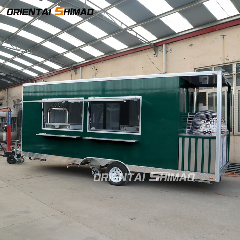 Freezer pizza food trailers for europe juice mobile bar trailer food truck food trailer australia Including equipment