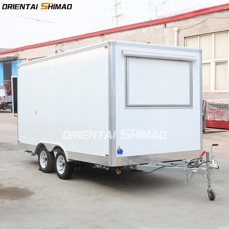 Oriental Shimao Most Popular Food Trailer Fast Food Cart with COC CE Pizza Ice Cream Food Truck Truck Turkey europe