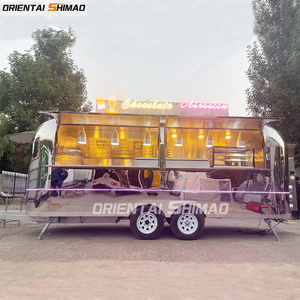 Oriental Shimao 2023 coffee cart airstream food trailer food trucks for sale in philippines