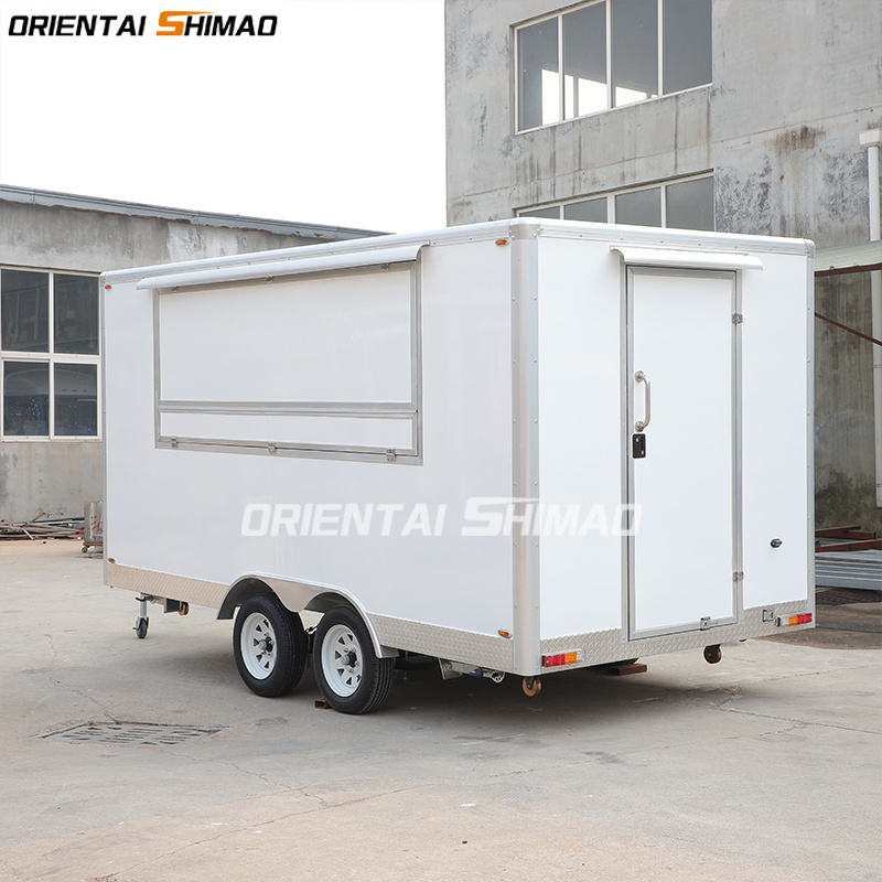 Oriental Shimao Most Popular Food Trailer Fast Food Cart with COC CE Pizza Ice Cream Food Truck Truck Turkey europe