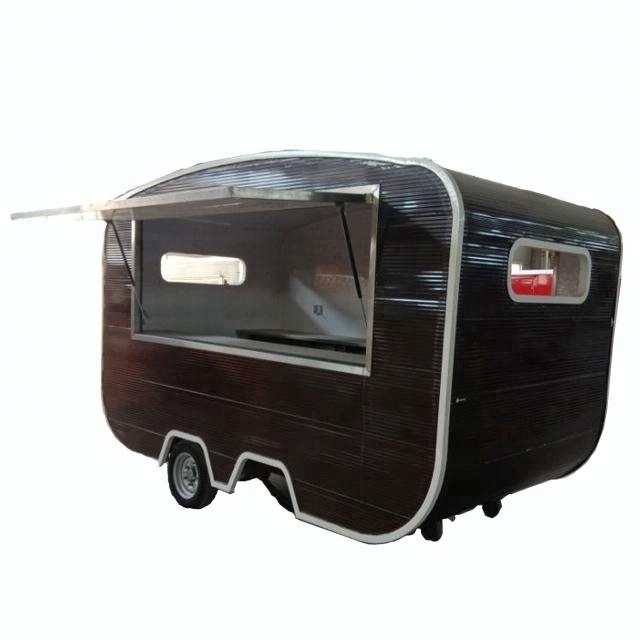 Mobile cart coffee food trailer kitchen van street food kiosk cart for sale