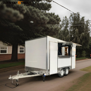 Oriental Shimao Street snack vending equipment newly 3.7m food trailer Ice Cream Cart in Australia