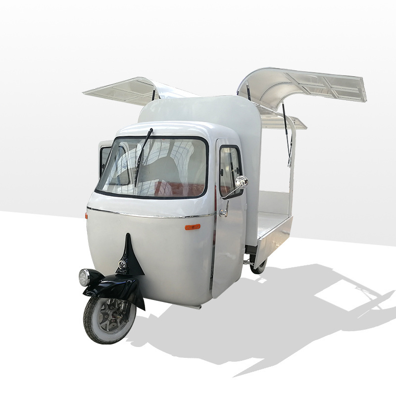 Oriental shimao 3 wheel food cart tricycle food truck for sale