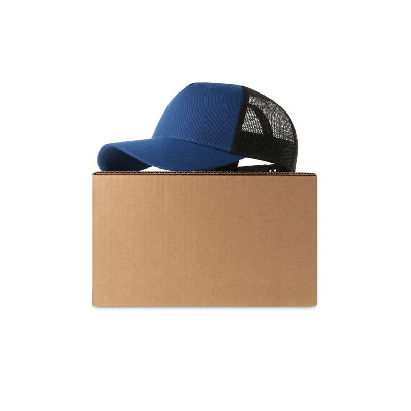 Wholesale hat boxes Custom Printed Small Cheap folding baseball hat packaging shipping box