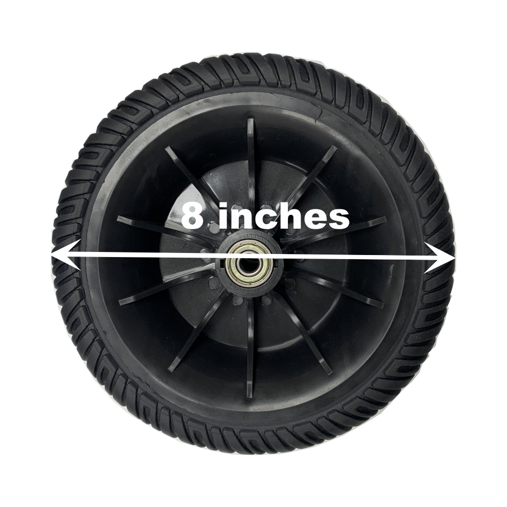 Wholesale 8 Inches Solid Rubber Wheel 3 Inches Solid Rubber Tires Wheels Used to Trolleys or Tools Cars