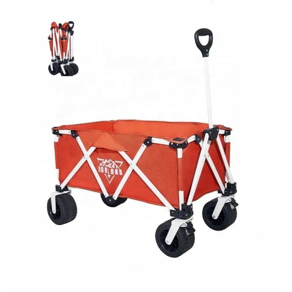 Heavy Duty  Collapsible Utility Picnic Cart With 7