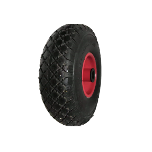 Wholesale Mesh Steel Cart Wheel Solid Trolley Wheel Foam Solid PU Tires Wheels for Wagon Wheelbarrow Trolley