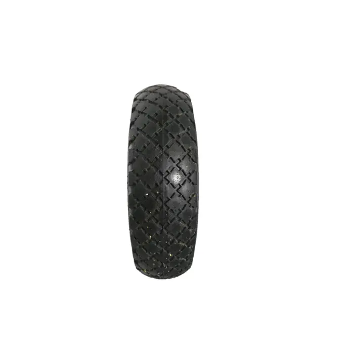 Wholesale Mesh Steel Cart Wheel Solid Trolley Wheel Foam Solid PU Tires Wheels for Wagon Wheelbarrow Trolley