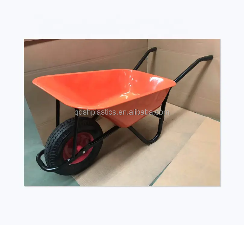 Heavy Duty Metal Construction Brick Barrow Wheelbarrow