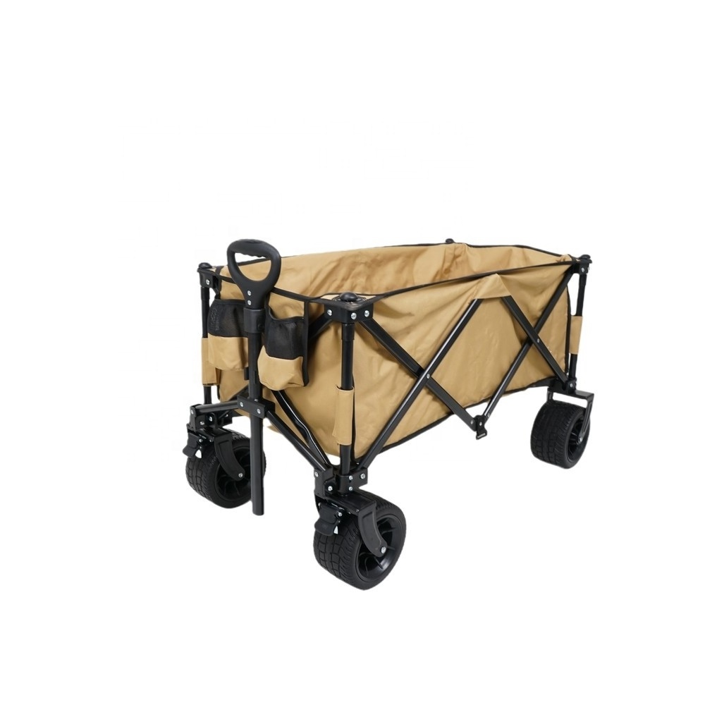 Garden cart folding wagon hand truck heavy duty load capacity folding wagon outreach