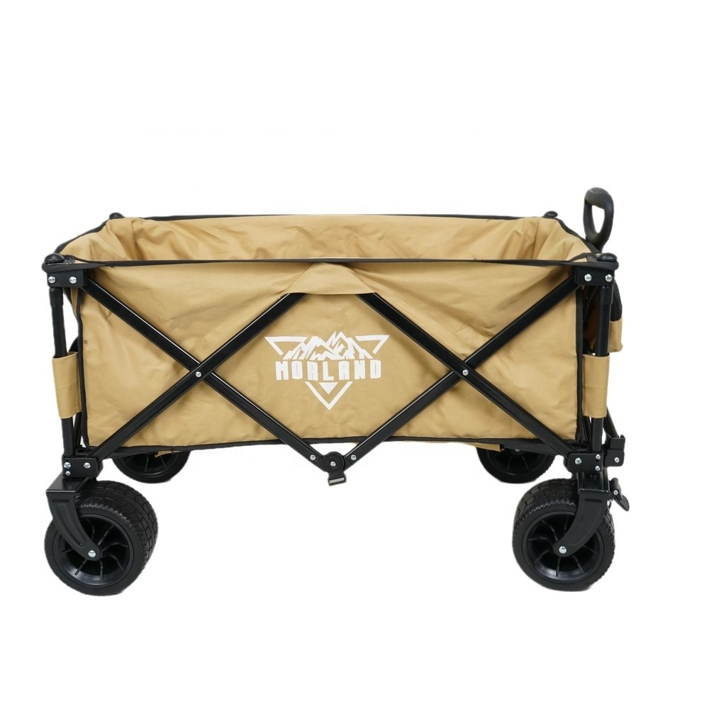 Garden cart folding wagon hand truck heavy duty load capacity folding wagon outreach