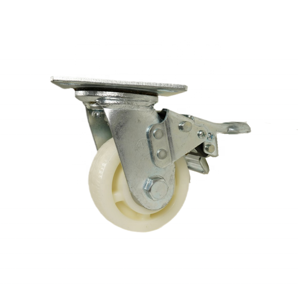 Small Swivel Caster Wheels Metal 25mm Heavy Duty Rigid Caster Wheel