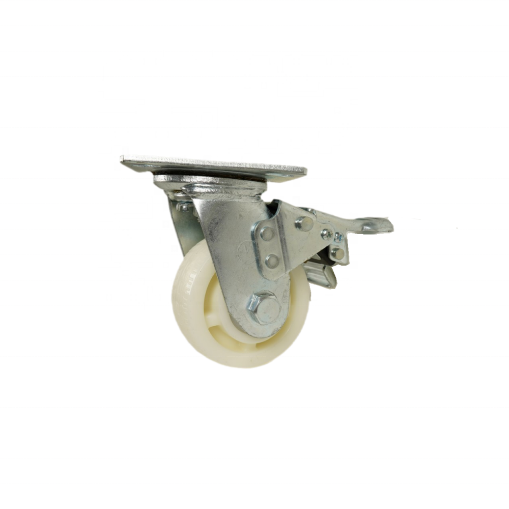 Small Swivel Caster Wheels Metal 25mm Heavy Duty Rigid Caster Wheel