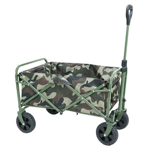 Customized Outdoor fashionable cart Folding pet wagon with four wheels