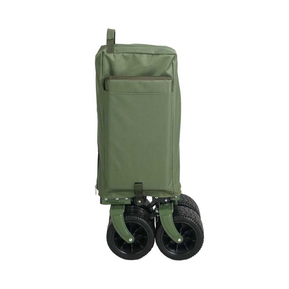 Trolley Cart Multifunctional Outdoor Camping Fishing Shopping Beach Folding Collapsible Wagon Cart Hand Cart Trolley