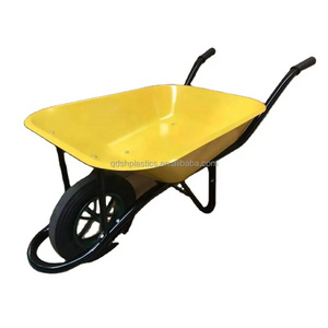 Manufacture Garden Wheelbarrow Super Star 4.00-8 inch Pneumatic Wheel Heavy Duty Wheelbarrow