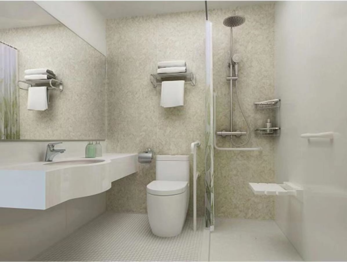 Small Space Smc Full Bathroom Prefabricated Bathroom Pods All In One Bathroom Units