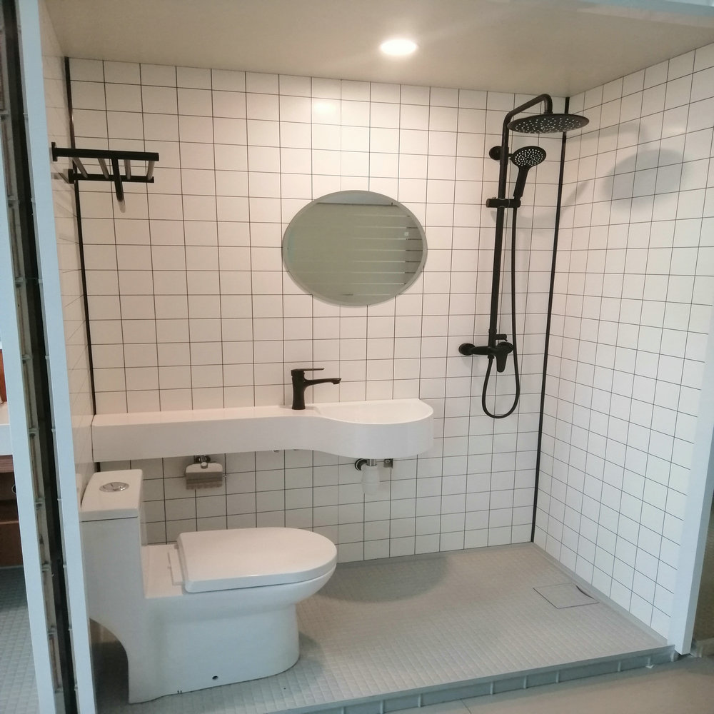 Complete Prefab Modular Bathroom Integrated Design Modular Prefab Bathroom Pod