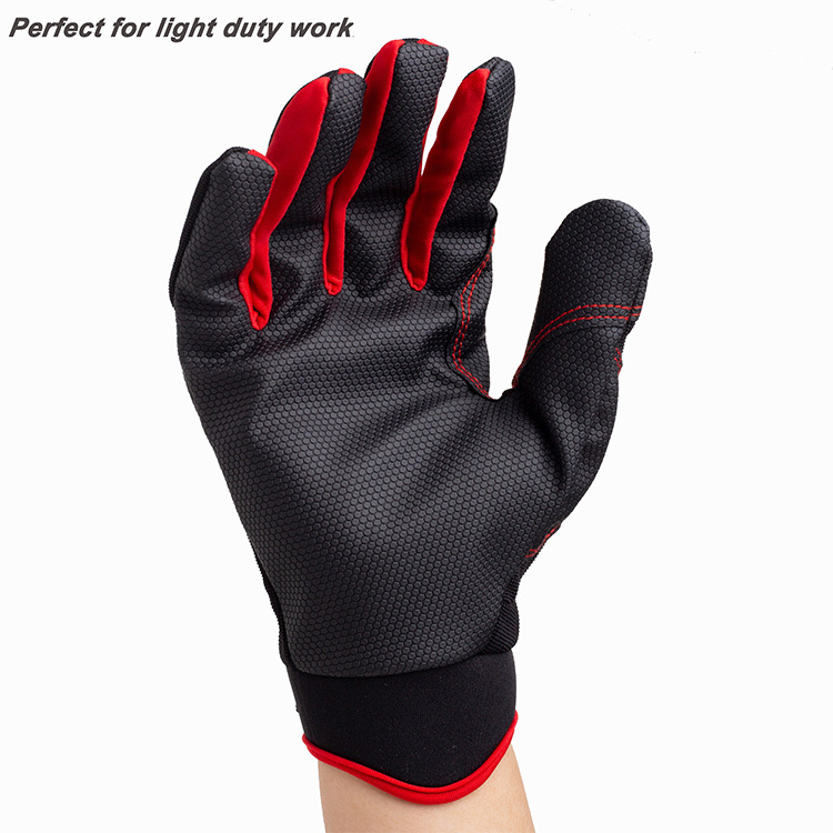 Multicolor Outdoor Garden Heavy Duty Flexible Wear-Resistant And Durable Microfibre Mechanical Mechanic Tactical Gloves