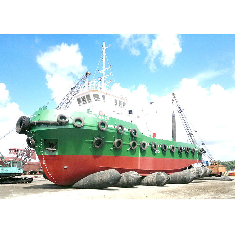 Factory Price Inflatable Floating Rubber Boat Lifting Marine Landing Ship Airbag For Sale