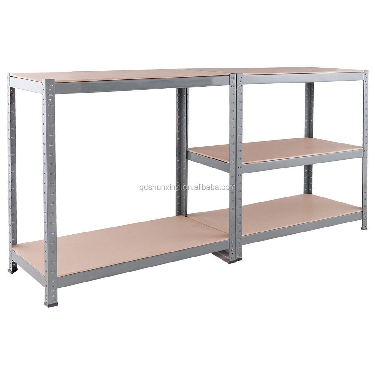 Warehouse Racking WIDE 5 Tier Shelving WIDE Heavy Duty Rack 265kgs per Shelf