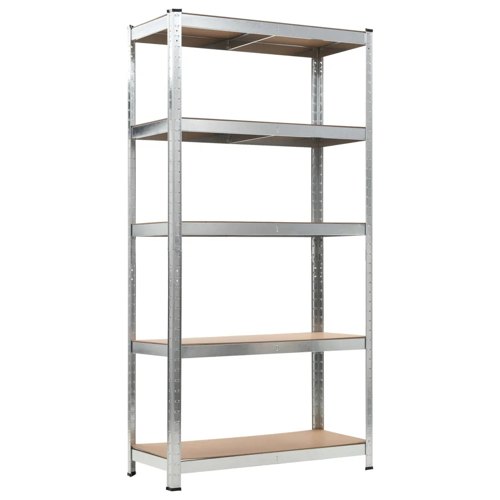 Shelving Unit - Garage Shed Storage 180x90x40 CM 5 Tier Racking Shelves Storage