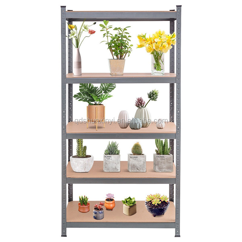 Office shelf metal book rack inexpensive large metal frame workshop Boltless Shelving units for garage