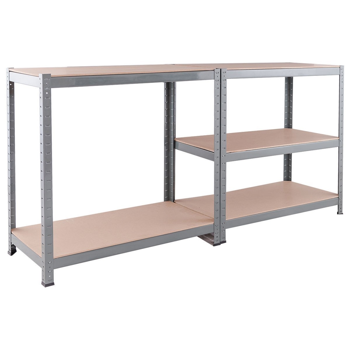 Office shelf metal book rack inexpensive large metal frame workshop Boltless Shelving units for garage