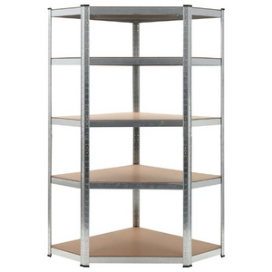 China factory price 5 tier wall mount corner shelves corner closets shelves corner storage holder shelves