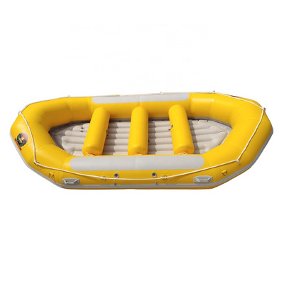 Inflatable Boat Whitewater 8 Persons River Inflatable Raft Boat Drifting Float Bottom River Rafts