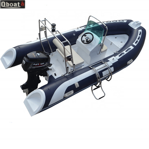 CE Cetifiate 6 Persons 14FT Rib Boat Inflatable Boat Rib Sea Fishing Boat