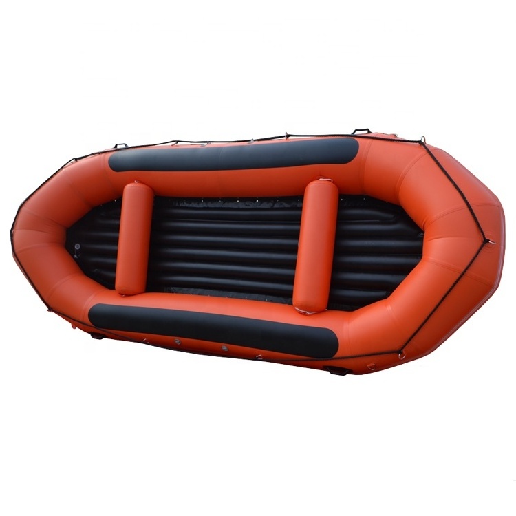 CE Hypalon Or 1.8mm Pvc 10 Persons 4.8m Self Inflating Life Raft Inflatable Raft