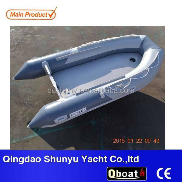 12ft Inflatable PVC Boat with Air Mat Floor Aluminum Material for 5 Persons CE Certified with Engine Combo Set at Price