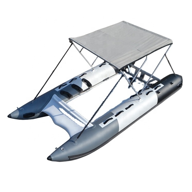 2023 Year New 6 Persons Aluminum Inflatable Boat Sailboat Thundercat Boat Race Catamaran For Sale