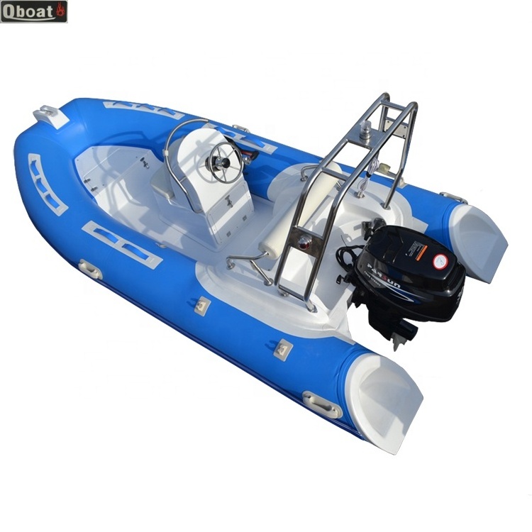 Customer 6 Persons RIB390 Inflatable Boat Semi Rigid Boat