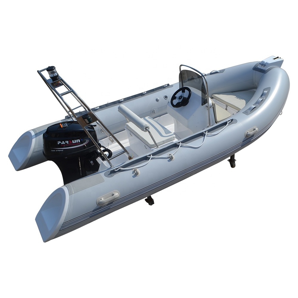 CE Cetifiate 6 Persons 14FT Rib Boat Inflatable Boat Rib Sea Fishing Boat