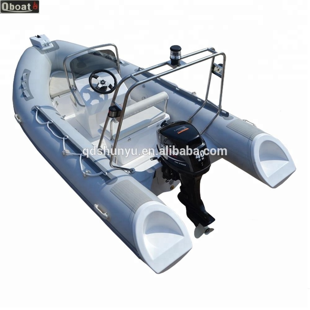 4.2m cabin rib boat with outboard motor